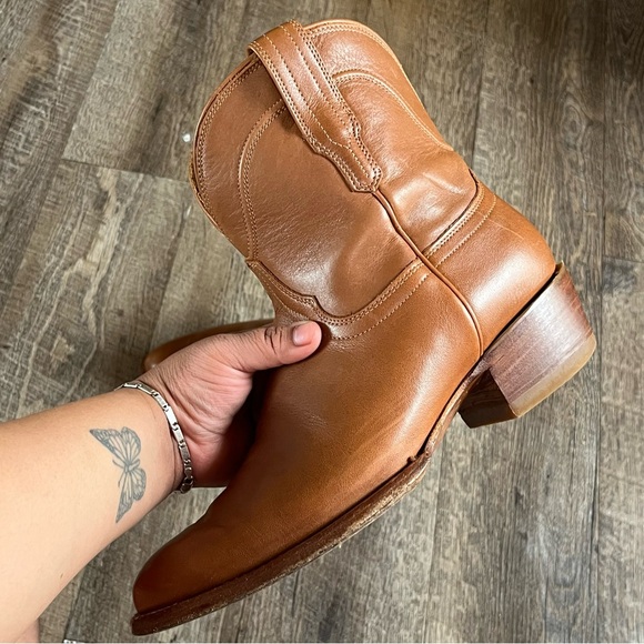 Tecovas The Penny Caramel Tan Size 9.5B Women’s Boots Booties - Picture 14 of 15
